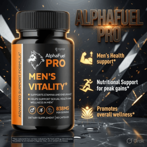 AlphaFuel Pro product benefit highlighting enhanced confidence and performance